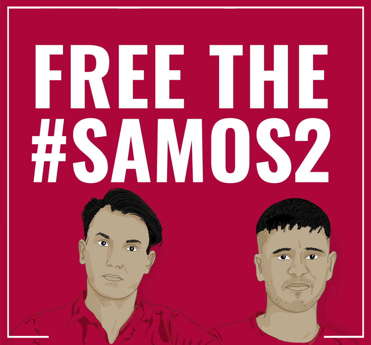 Das wahre Verbrechen ist das Grenzregime - Freiheit für #Samos2