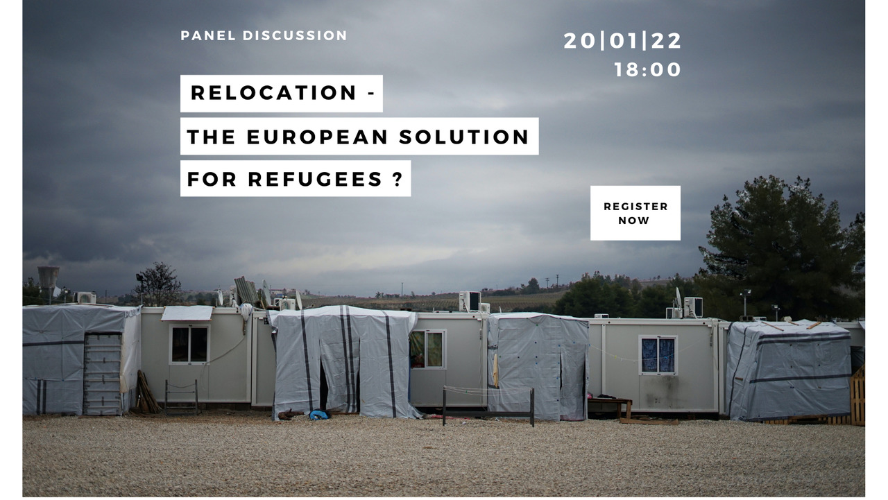 Online Penal Diskussion: Relocation, die europäische Lösung für Geflüchtete? 